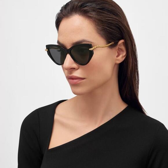 NEW!!! BVLGARI Sunglasses BV40001I 44B Authentic - Picture 3 of 12